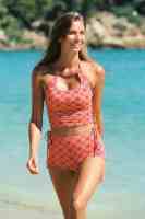 BLACKBOUGH Rafi Cut-Out Tankini Bikini Top / Vacances