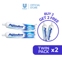 [BUY 2 GET 2 FREE] Pepsodent Toothpaste Whitening 190g Bundle of 4