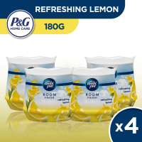 [Bundle of 4] Ambi Pur Air Freshener Relaxing Lavender Downy Scent Refreshing Lemon Romantic Rose Bundle 180g Room Fresh Gel (Long-lasting Room Freshener Room Air Freshener)