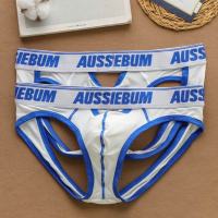Aussie Bum Men Air Through Jockstrap Bottomless Underwear Sexy Jock Strap Briefs (Discreet Packing)