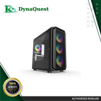Sting Pro N24 Black TG mATX Mid Tower Gaming Case With1x120mm Rainbow Fan