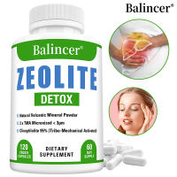 Balincer Zeolite Liver Protection Supplement! 3 micron ultra-fine particle size × 1000mg sufficient amount added 95% active ingredients deeply purify the liver
