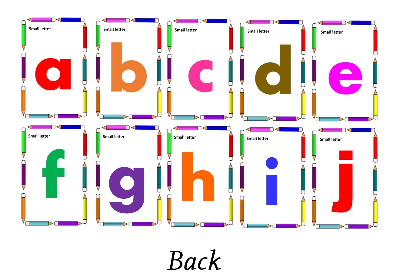 Laminated Flash cards Alphabet Letters 26 pcs. Laminated Flashcards review and price