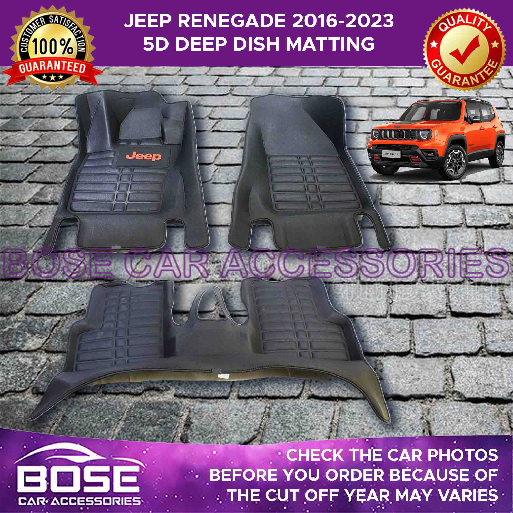 2020 jeep renegade store floor mats