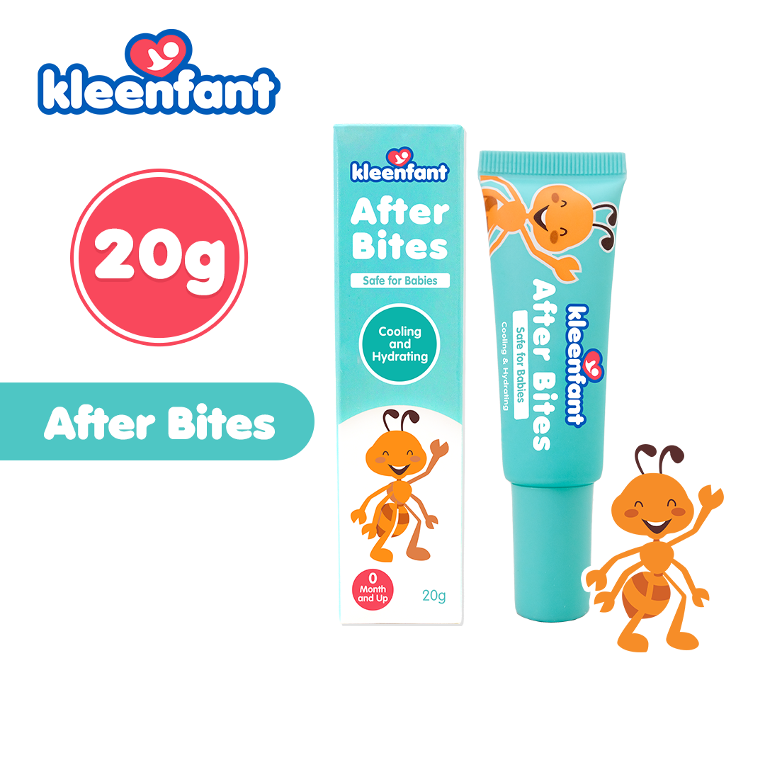 Kleenfant After Bites Natural Soothing Gel (20g) for babies Mosquito Bites Baby Needs Skin Care Essentials