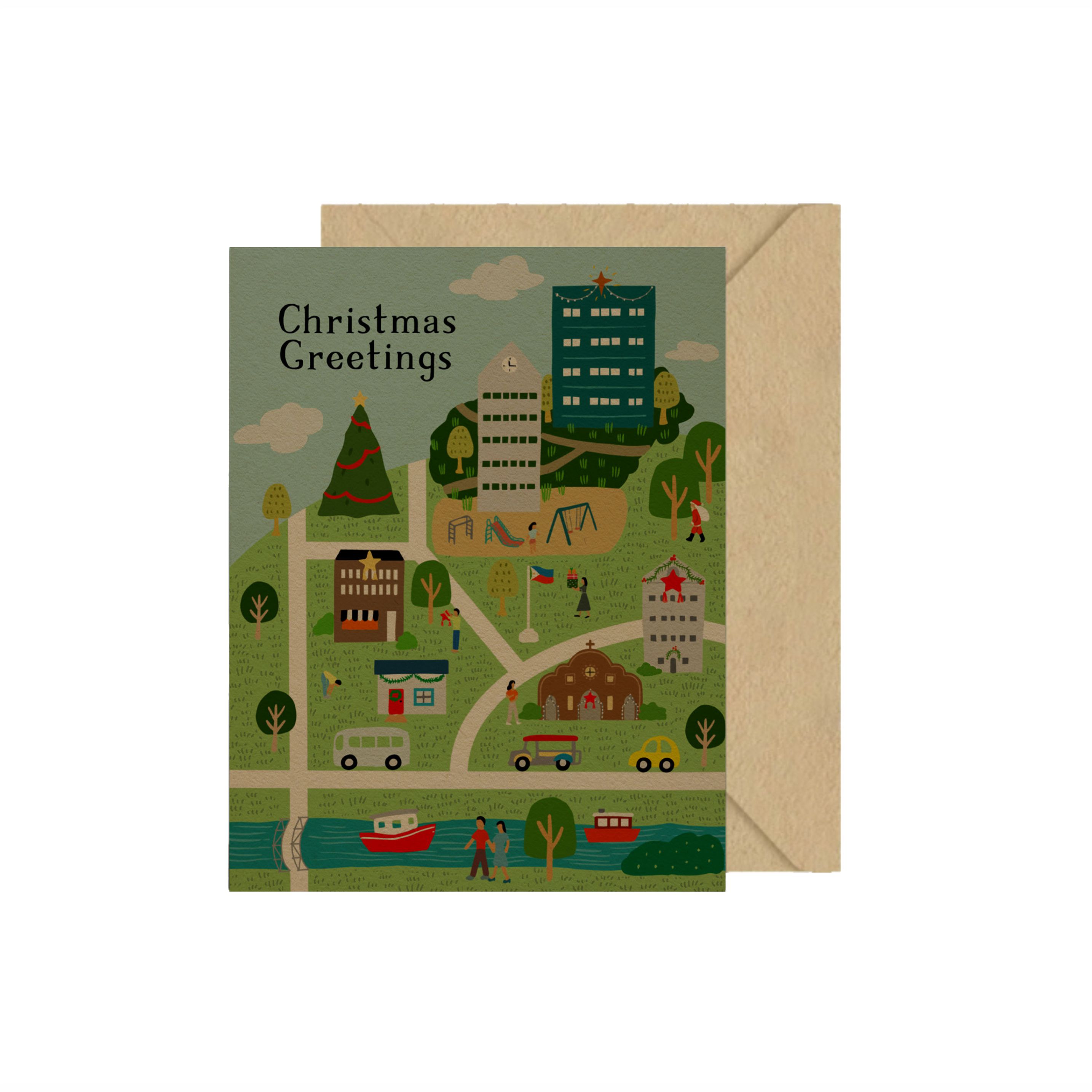 Papemelroti Christmas Greeting Card | Holy Family Nativity | Pawsome | Greeting Cards w/ Envelopes