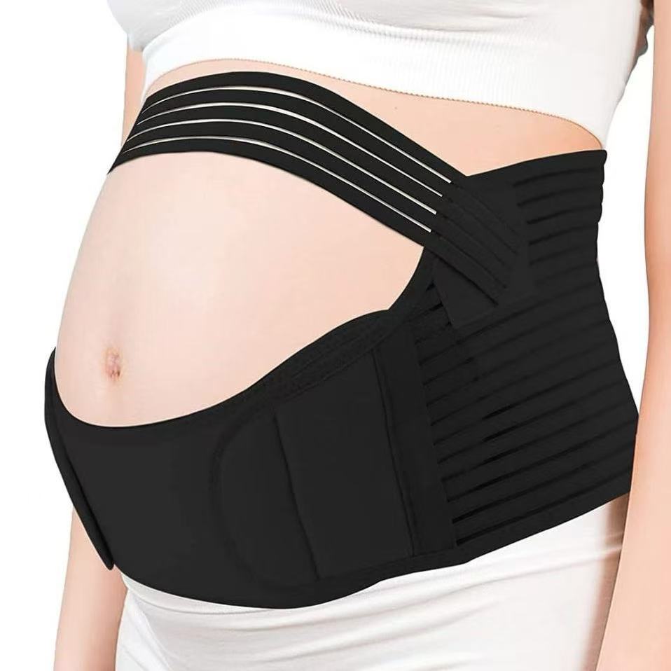 Maternity Belt 3-in-1 Belly Band Support for Pelvic/ Back/ Waist Pain Relief Maternity Band Belly Support for Pregnancy with Adjustable Size and Lightweight Materials