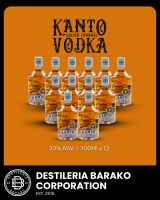 Kanto Salted Caramel Vodka | Kanto | Destileria Barako | 700ml | 20% ABV | 12 pack