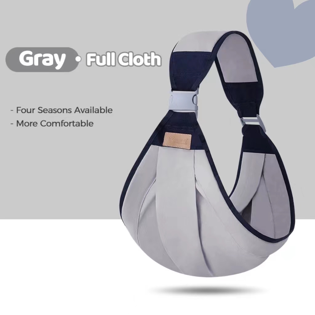 BERBER Baby Carrier 0-3 Year-old Natural Cotton Baby Sling Baby Holder Extra Comfortable for Easy Wearing Carrying of Newborn