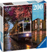 Ravensburger Zurich 200pcs | Puzzle Moment Series | Swiss City Jigsaw