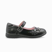 Hasbro My Little Pony Black School Shoes with Memory Foam for Kids Girls Eliodora
