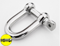 Perfect Tools 6-22mm Lifting Shackle Stainless Steel & Galvanized Steel D-Type Shackle Screw Pin Type