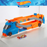 Hot Wheels City Speed Track Transporter with Diecast Playset with one Diecast Included