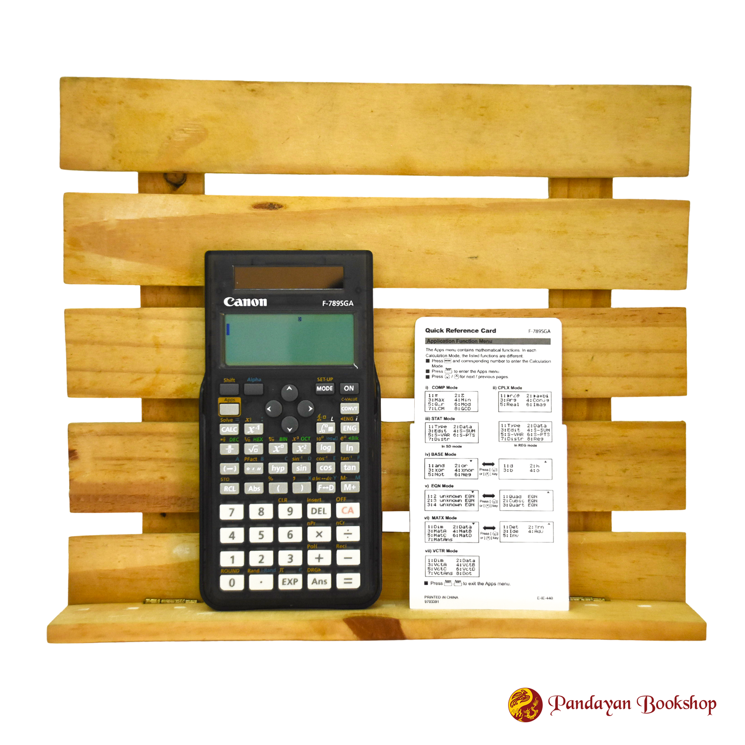 Canon F-789SGA Scientific Calculator (605 Functions And Features)