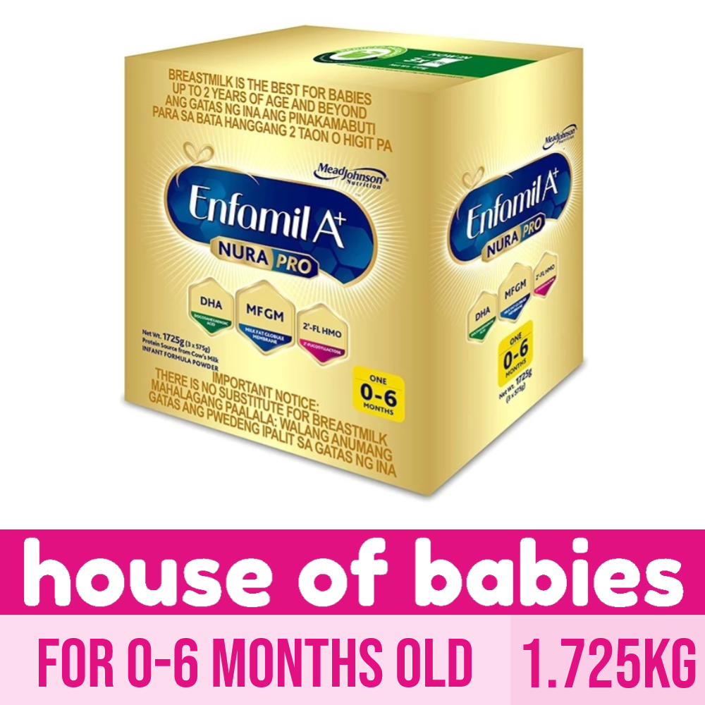 Enfamil A+ One NuraPro 1.725kg for 0-6 Months Old Infant Formula