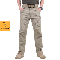 Tucano IX9 Mens City Tactical Multi Pocket Large Pocket Military Pants Cotton Military Pants