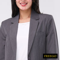 Freego Ladies Long Sleeve Blazer APT10-0077 [Jacket]