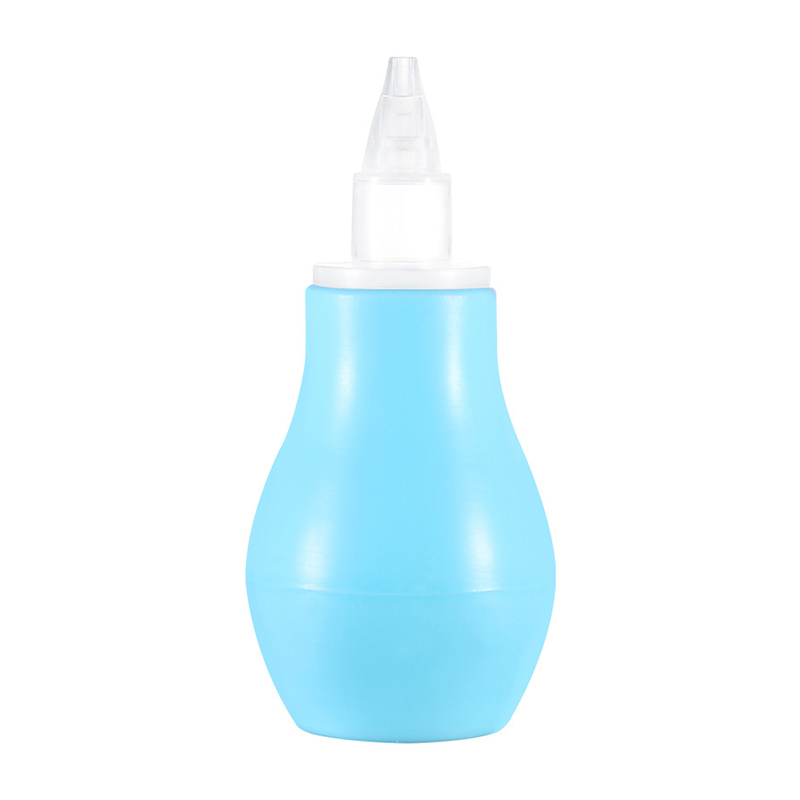 Newborn Nasal Aspirator Safe Nose Cleaner Nasal Suction Pump Silicone Food Grade Baby Care Tool Easy to Clean