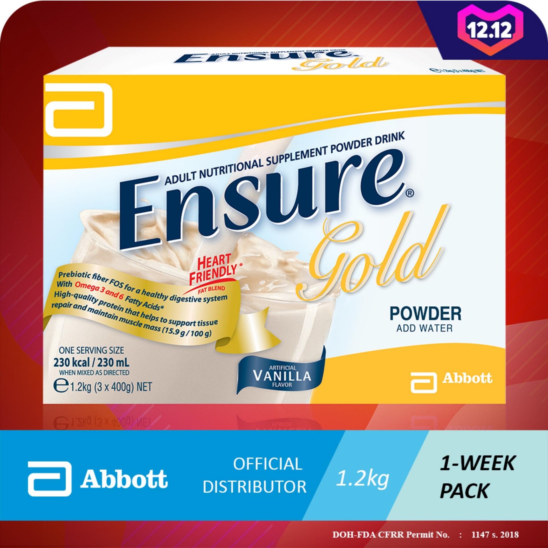 Abbott Ensure Gold Vanilla 1200g