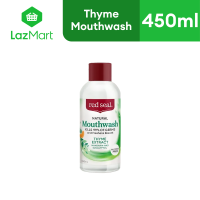 Red Seal Mouthwash | Thyme Extract | 450ml | NATRUE Certified