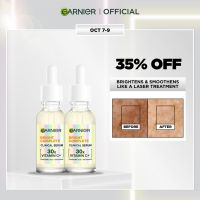 NEW Garnier Vitamin C+ Niacinamide Serum Twin Pack (30ml x2) - For Pekas Dark Spots Hyperpigmentation