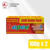 Hapee Toothpaste Explosive Menthol Red Sulit Doble Pack 100g