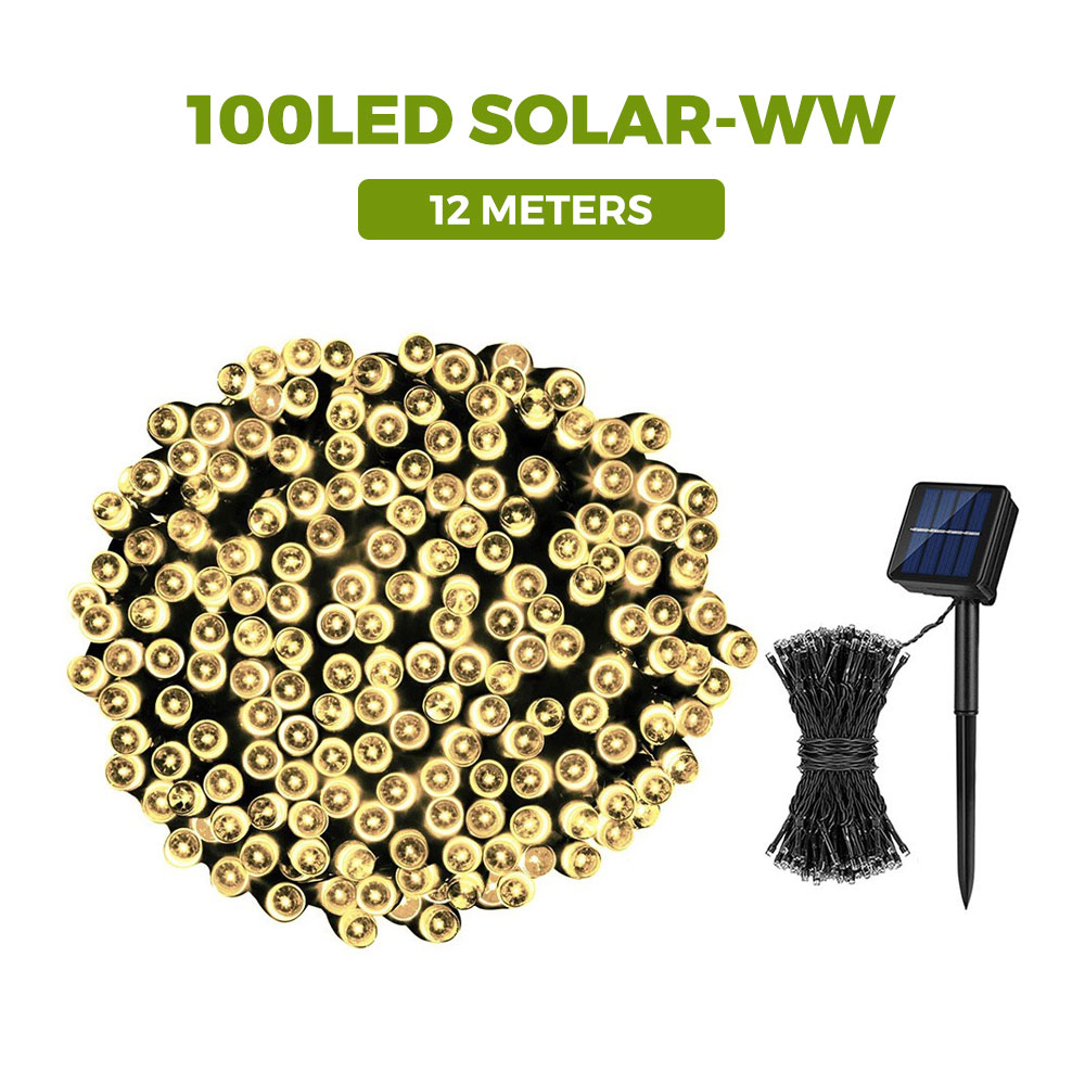 OSQ 100Led Outdoor solar powered string Light Christmas Light for Christmas Decoration