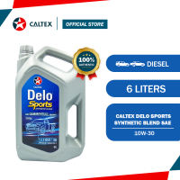 Caltex Delo Sports Synthetic Blend SAE 10W30 6 Liters