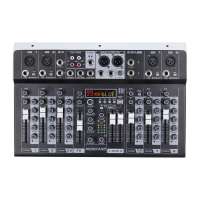CS-4/6/8 professional mixer 4/6/8-channel built-in na EQ 16DSP recording function na sumusuporta sa