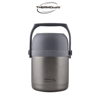 Thermocafe Lunch Box Stainless Steel Jar 1.2 with 2 layered containers Tifilo1200