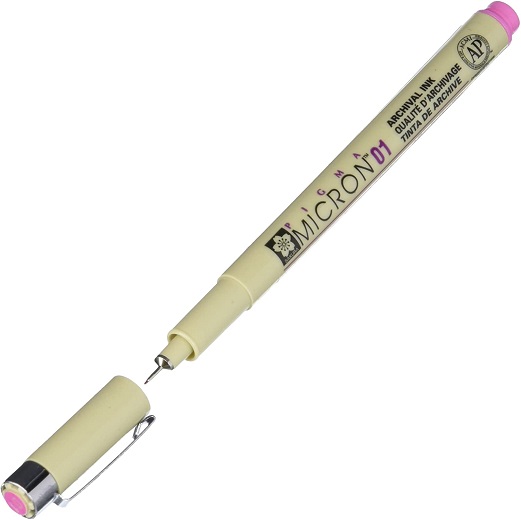 Sakura Pigma Micron 01 Colored Drawing Pen Fast Drying Ink No Bleed Through For Sketching And Drawing