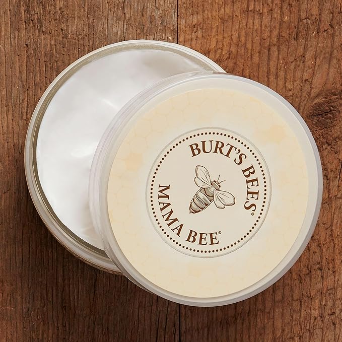 Burts Bees Mama Bee Belly Butter Fragrance Free Lotion 6.5 Ounce Tub