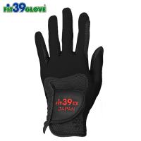 ★ Fit39 ★ Japan No.1 Golf Gloves *CLASSIC* - BlackWhite Base【Left hand】