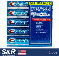 Crest Pro Health Advanced Whitening Toothpaste 5 x 170 g