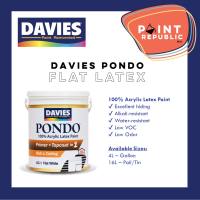 Davies Pondo Flat Latex White (4L 16L)