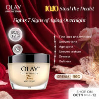 Olay Total Effects Niacinamide Anti Aging Night Cream Moisturizer Skincare 50g