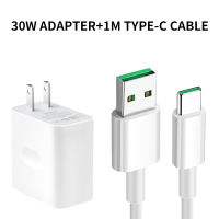 For Oppo 30W Fast Charger VOOC Type-C Micro USB Data Cable For Reno A92 A93 A94 A54 A73 realme