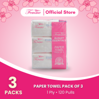 Femme Essentials Interfolded Paper Towel 120P Pack Of 3