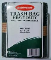 Robinsons Trash Bag Heavy Duty Medium Black 30s