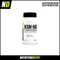 Nutrabio – Ashwagandha KSM-66 (600mg) 60 Vegetable Capsules