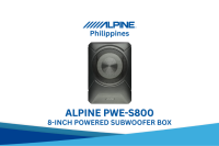 Alpine PWE-S800 8-INCH POWERED SUBWOOFER BOX
