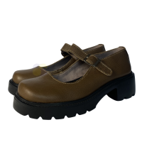 Ferrina by Checkpoint MARIKINA MADE womens LEATHER MARY JANES SQUARE TOE | Calista