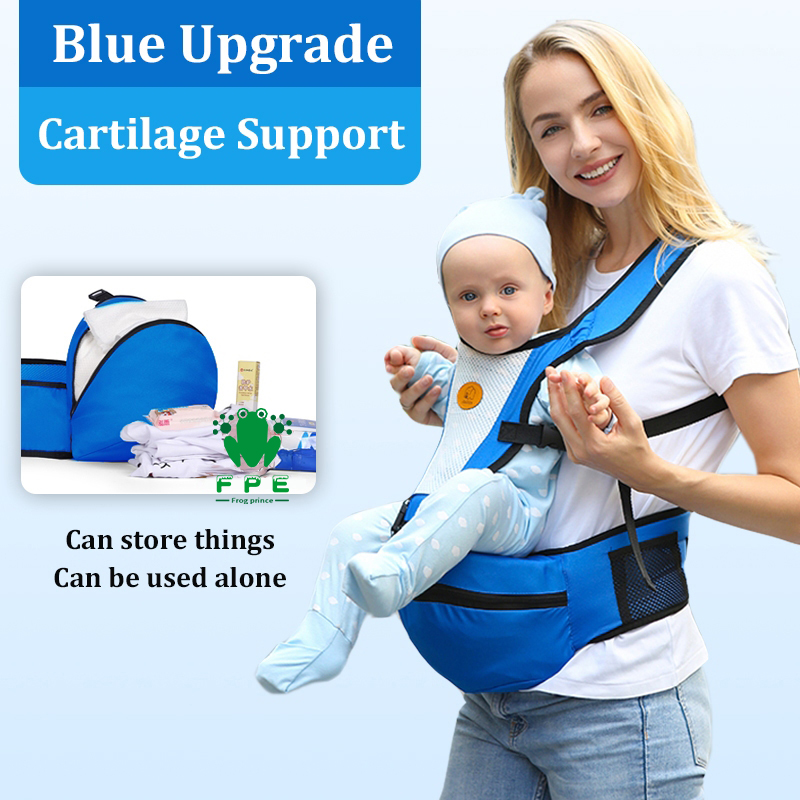 【FPE】Baby Carrier Infant Comfortable Breathable Multifunctional Sling Backpack Hip Seat Carrier With Removable Hip Seat Kangaroo Baby Wrap Storage Function Breathable Infant Toddler Backpack Sling Wrap Carrier Comfortable Nursing bag