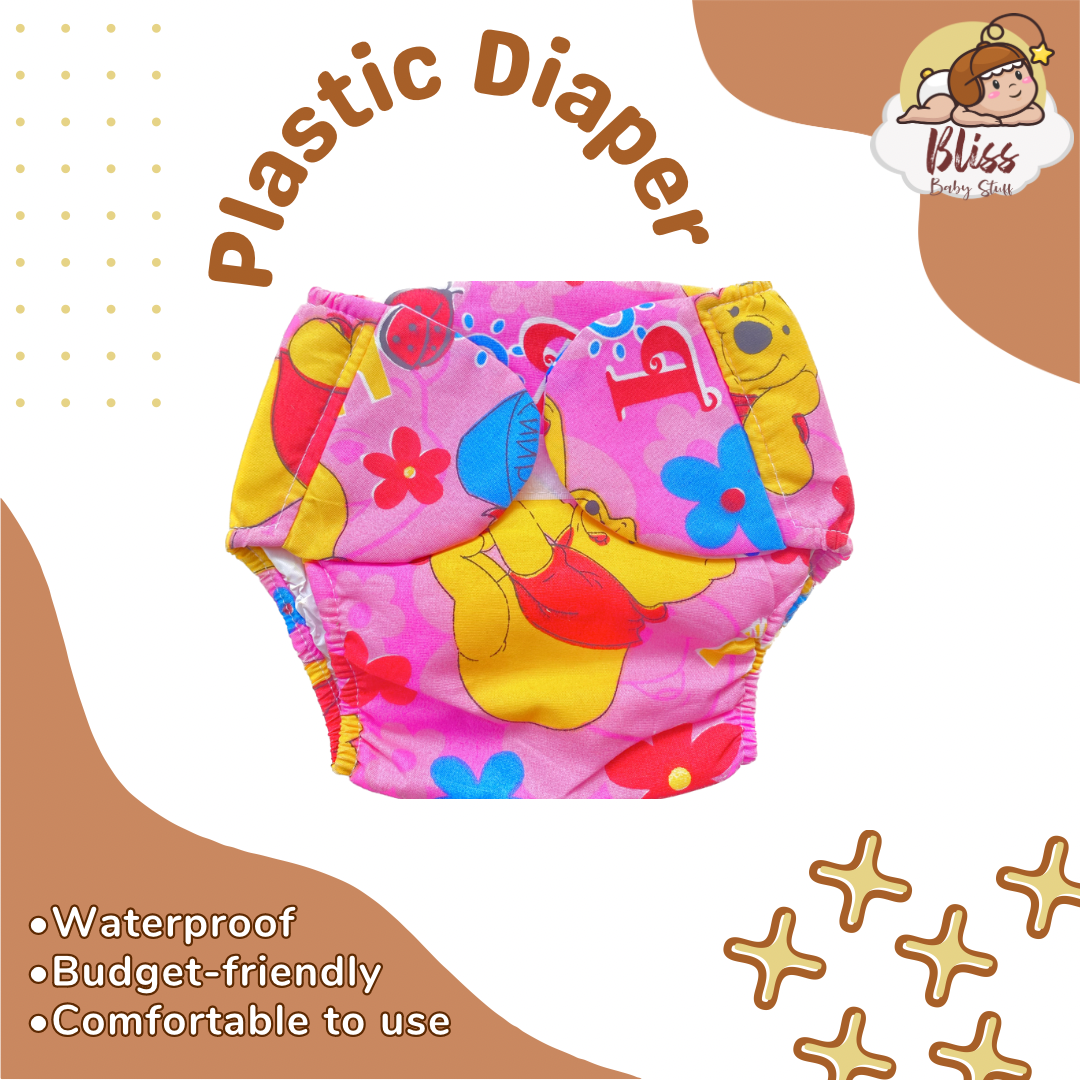 Washable Plastic Diaper for Newborn Baby SMLXL | Bliss Baby Stuff