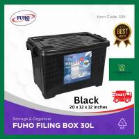 Filing Box 30L Storage Box Folder Envelope Toys Papers Documents Box Letters - Fuho #399