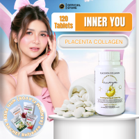 ORIGINAL BMRS PLACENTA COLLAGEN INNERYOU + 1 SACHET RANDOM FLAVOR OF REFESCO COLLAGEN DRINK - Nourish Your Skin Hair Nails Joints Bones And Connective Tissues- Fueling