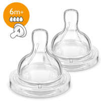 2pcs avent compatible classic natural spiral nipple choose your variation baby bottle silicone nipples slow medium fast flow wideneck bottles anticolic anti colic