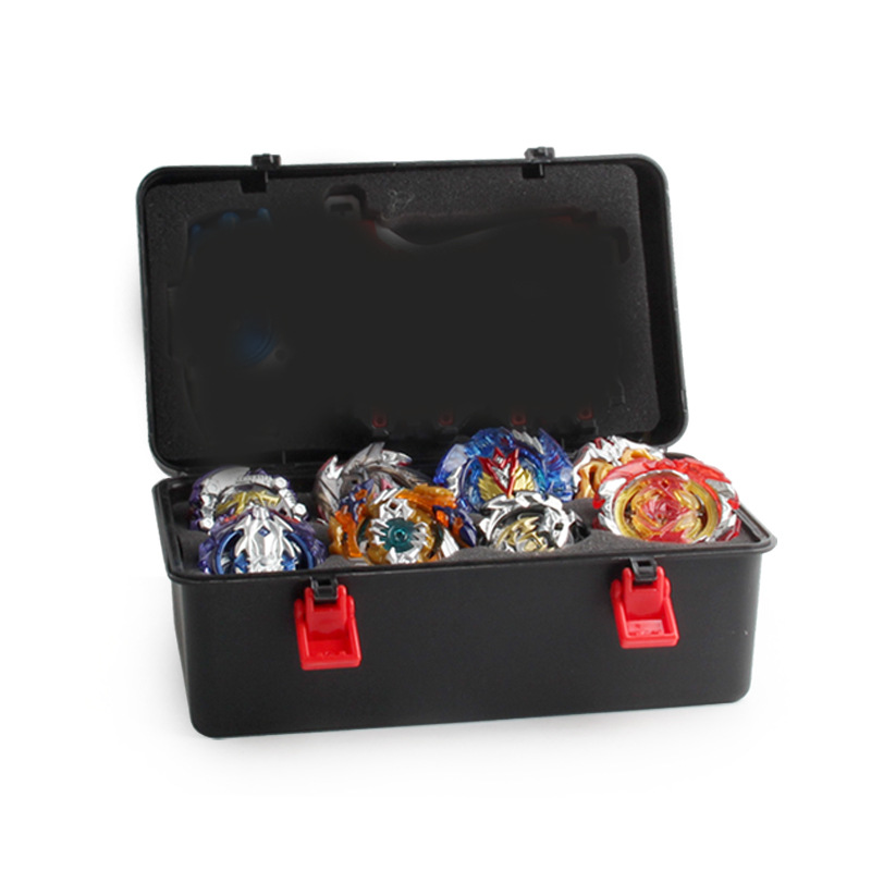 Gyro Tool Box Set Luxury 12pcs Gyro Storage Box Combination Toy Gift Fusion Beyblades Set