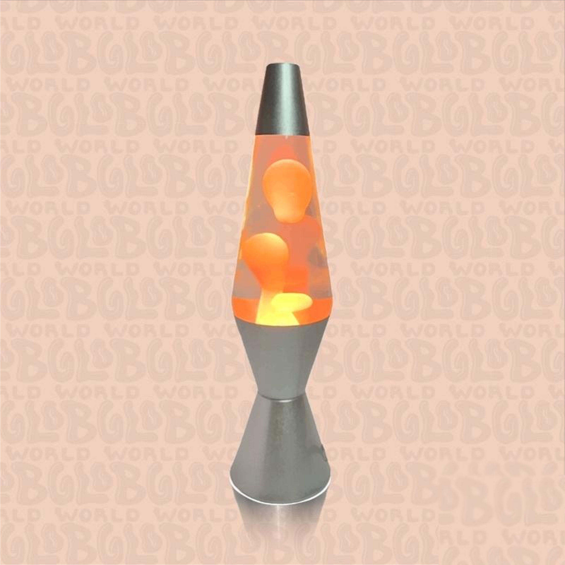 Lava lamp GLASS 500-1000 Red Colour-Changing Plug-in for nighttime use Colour-changing ambient light