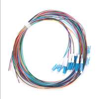 SC/LC UPC/APC 12 Bundles Fiber Jumper Connector Sc Square Head pigtail Fiber Jumper
